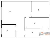 瑞和家园2室2厅1卫67㎡户型图