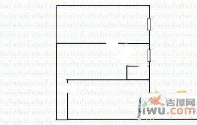 东山小区2室1厅1卫64㎡户型图