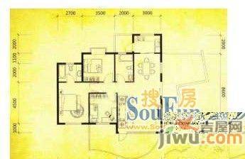 铝建路小区3室2厅1卫户型图