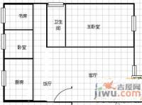 新联世纪华庭3室1厅1卫115㎡户型图