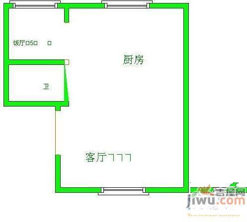 金田家园4室2厅2卫180㎡户型图