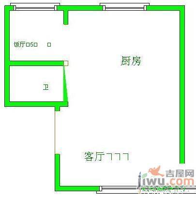 金田家园4室2厅2卫180㎡户型图