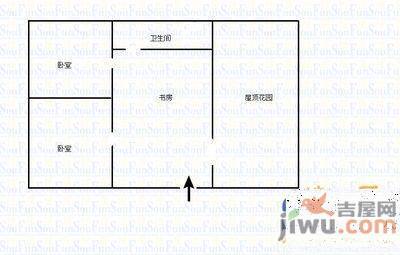 康瑞苑2室1厅1卫91㎡户型图