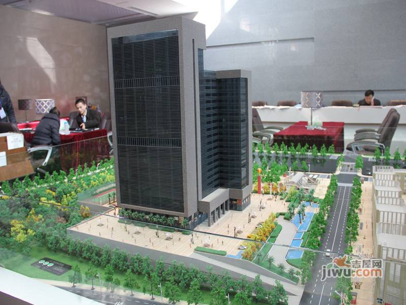 黔桂国际商务中心沙盘图图片