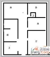 永力西苑3室2厅2卫123㎡户型图