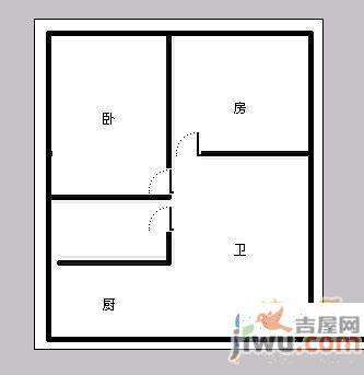 复兴花园3室2厅1卫116㎡户型图