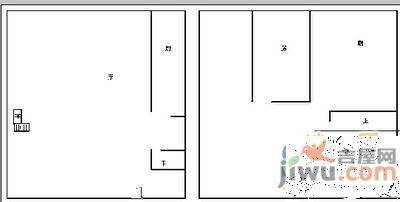 东方广场3室2厅2卫135㎡户型图