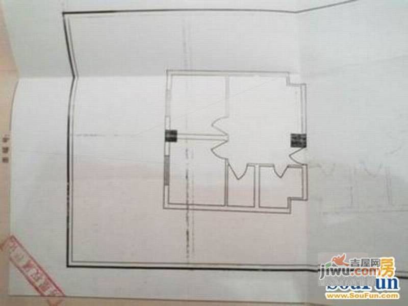 太阳城1室1厅1卫户型图