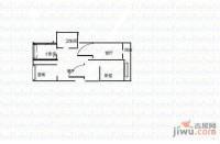 鸥翔雅居2室2厅1卫户型图
