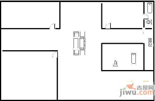 云艺苑3室2厅2卫136㎡户型图