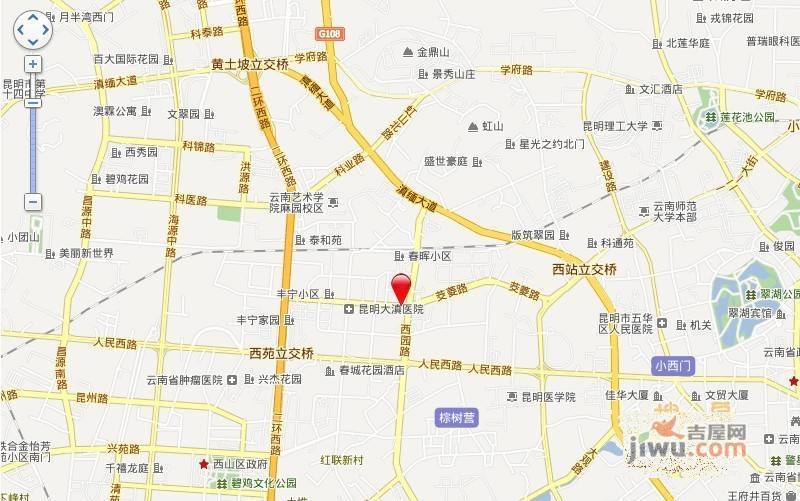 省委党校生活区位置交通图图片