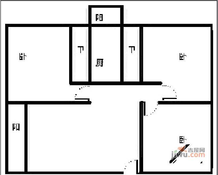 金江小区4室2厅2卫182㎡户型图