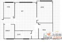 东骏小区3室2厅1卫90㎡户型图