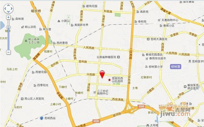 千禧龙庭位置交通图图片