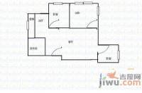 机电小区3室2厅1卫110㎡户型图