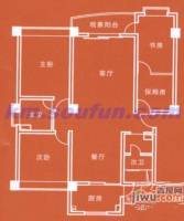 银领国际4室2厅2卫130.5㎡户型图