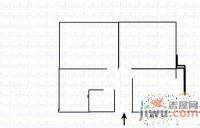 云大晟苑3室1厅1卫60㎡户型图