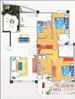 大成蔚蓝时代4室2厅2卫150.8㎡户型图