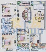 馨悦芳邻4室2厅2卫134㎡户型图