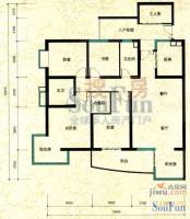 顺城4室2厅2卫192㎡户型图