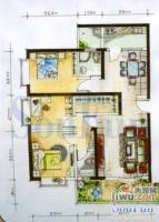 金色梧桐3室2厅2卫114㎡户型图