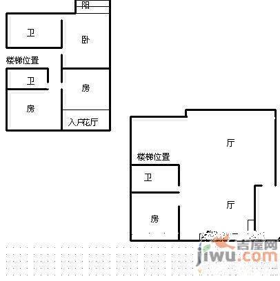 碧水蓝天4室2厅2卫156㎡户型图