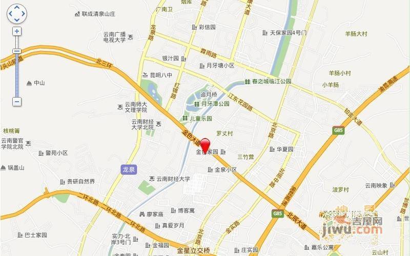 景江花园位置交通图图片