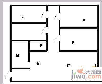 春怡雅苑4室2厅2卫157㎡户型图