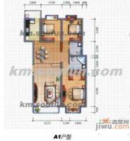 创意英国温莎堡3室2厅2卫108.2㎡户型图