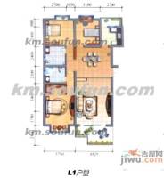 创意英国温莎堡3室2厅2卫117.8㎡户型图