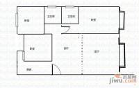 创意英国温莎堡3室2厅2卫户型图