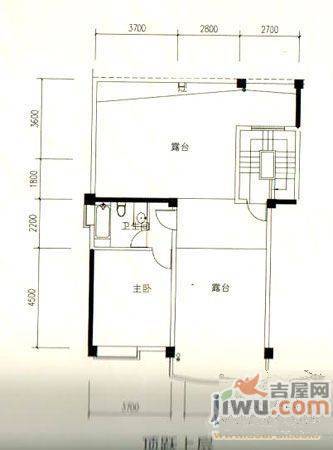 广源小区3室1厅1卫90㎡户型图