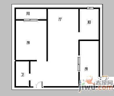 时代风华一期8室2厅3卫277㎡户型图