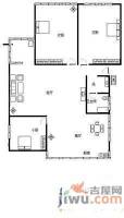 西房高新花园3室2厅1卫99㎡户型图