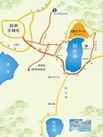 云南华侨城位置交通图图片