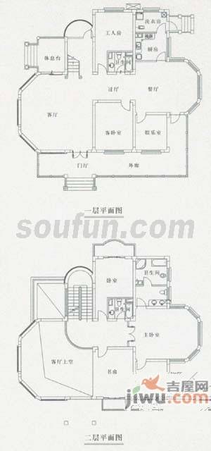 岭东紫郡9室4厅3卫386.1㎡户型图