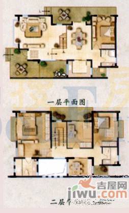 野鸭湖酩悦台5室2厅3卫210.3㎡户型图