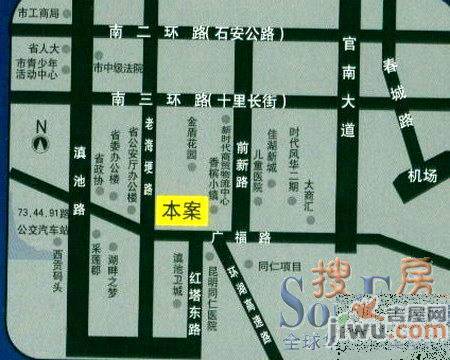 广福商业中心位置交通图图片
