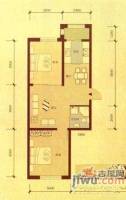 兆丰嘉座2室2厅1卫75㎡户型图