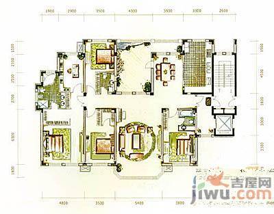 中海南湖1號普通住宅275.1㎡户型图