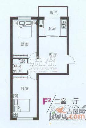 风华新苑3室2厅1卫133㎡户型图