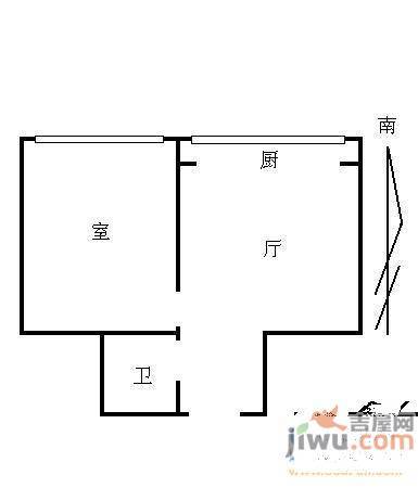 风华新苑3室2厅1卫133㎡户型图