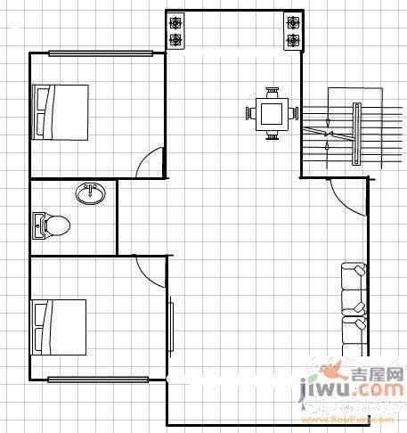 众诚家园2室2厅0卫户型图