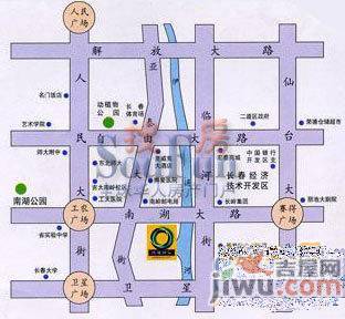 鸿城国际位置交通图图片