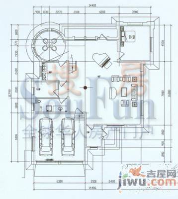 蕴城别墅1室1厅0卫户型图