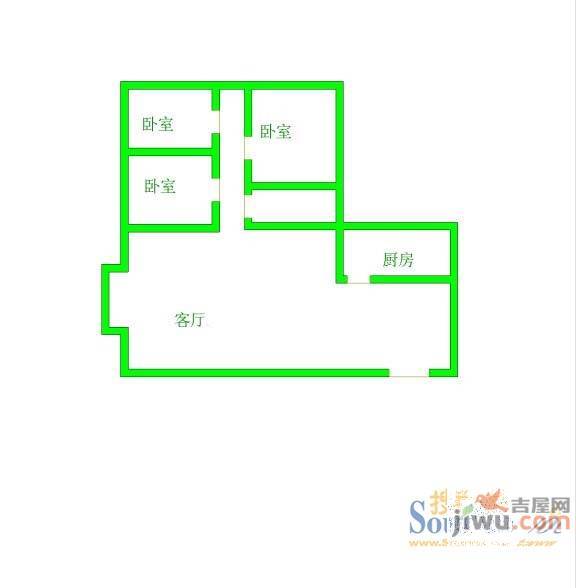 鑫业花园2室0厅0卫户型图