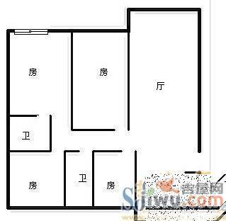 鑫业花园2室0厅0卫户型图