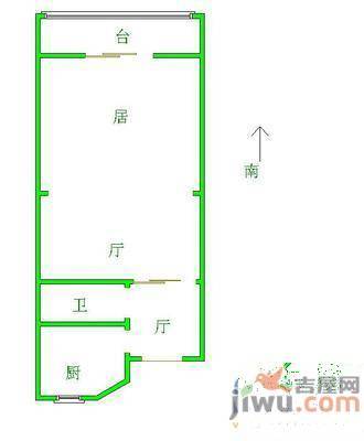 胜利广场3室2厅2卫146㎡户型图