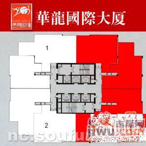 华龙国际大厦普通住宅140㎡户型图