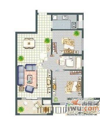 红谷世纪花园5室2厅2卫217㎡户型图